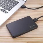HITRIME Sata Casing USB 3.0 SSd/HDD Portable External Enclosure Tool-Free Design 2.5 inch Shock Resistant Hard Drive Enclosure  (For 2.5 inch External Hard Disk, Black)