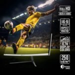 ZEBRONICS 81.28 cm (32 inch) Curved Full HD VA Panel Wall Mountable Monitor (ZEB -AC32FHD LED)  (Response Time: 8 ms, 75 Hz Refresh Rate)